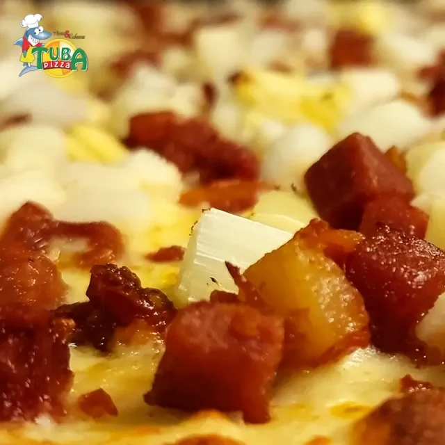 Pizza sabor Palmito com Bacon